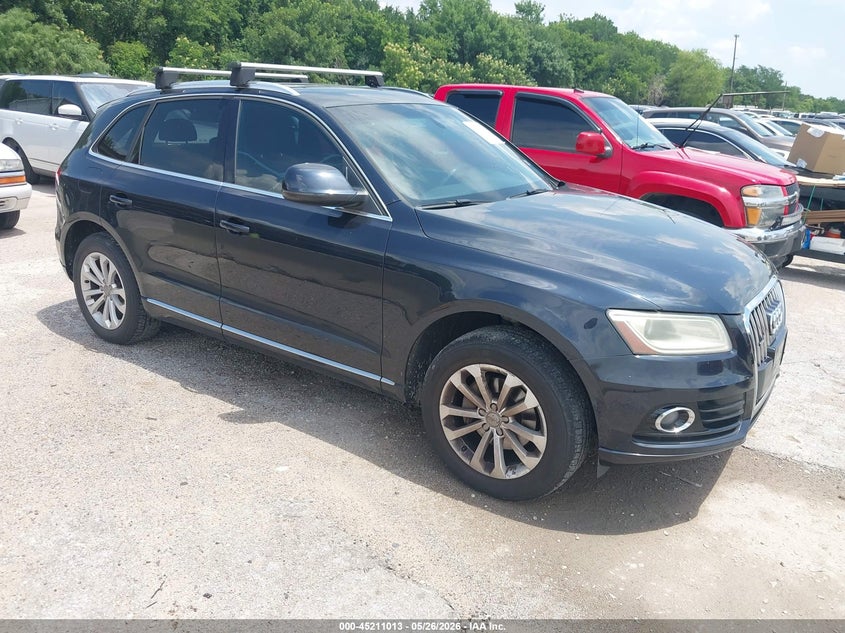 2013 Audi Q5 VIN WA1CFAFPXDA060450 IAAI salvage auction — NORMAL WEAR, Original (Texas), sold $25 on 2026-07-29 (photo 1)