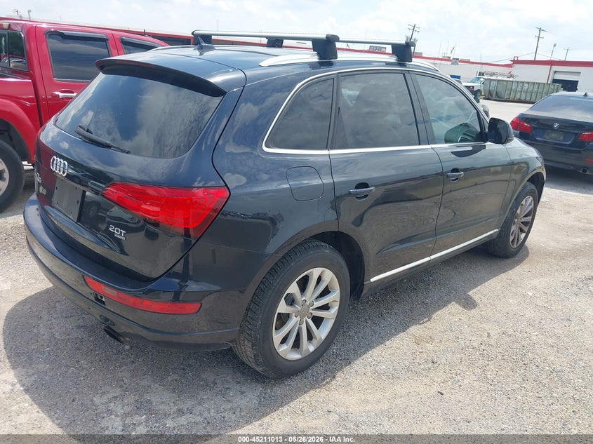 2013 Audi Q5 VIN WA1CFAFPXDA060450 IAAI salvage auction — NORMAL WEAR, Original (Texas), sold $25 on 2026-07-29 (photo 4)