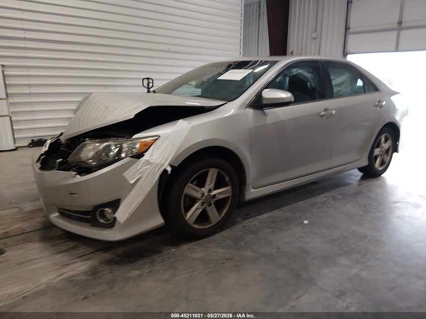 2014 Toyota Camry VIN 4T1BF1FK9EU390260 IAAI salvage auction — FRONT END, Salvage Title, sold $2,050 on 2026-07-31 (photo 2)