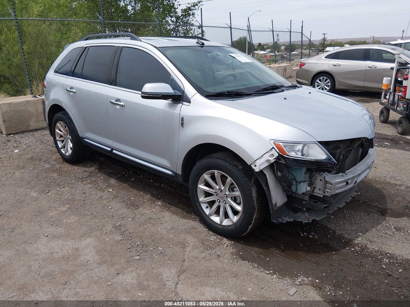 2013 Lincoln Mkx VIN 2LMDJ6JK2DBL46430 IAAI salvage auction — LEFT FRONT, Salvage Title, sold $25 on 2026-07-29 (photo 1)