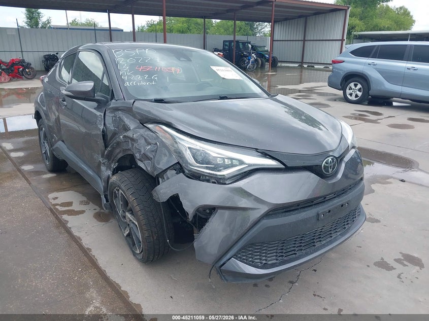 2021 Toyota C-hr VIN JTNKHMBX0M1118967 — IAAI salvage auction photo