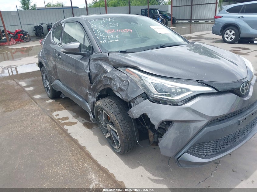 2021 Toyota C-hr VIN JTNKHMBX0M1118967 IAAI salvage auction — SIDE, Salvage Title, sold $7,750 on 2026-08-19 (photo 6)