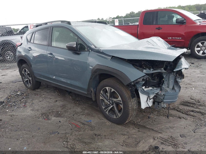 2025 Subaru Xv VIN JF2GUHDC3S8235200 IAAI salvage auction — LEFT FRONT, Salvage Title, sold $1,700 on 2026-07-22 (photo 1)