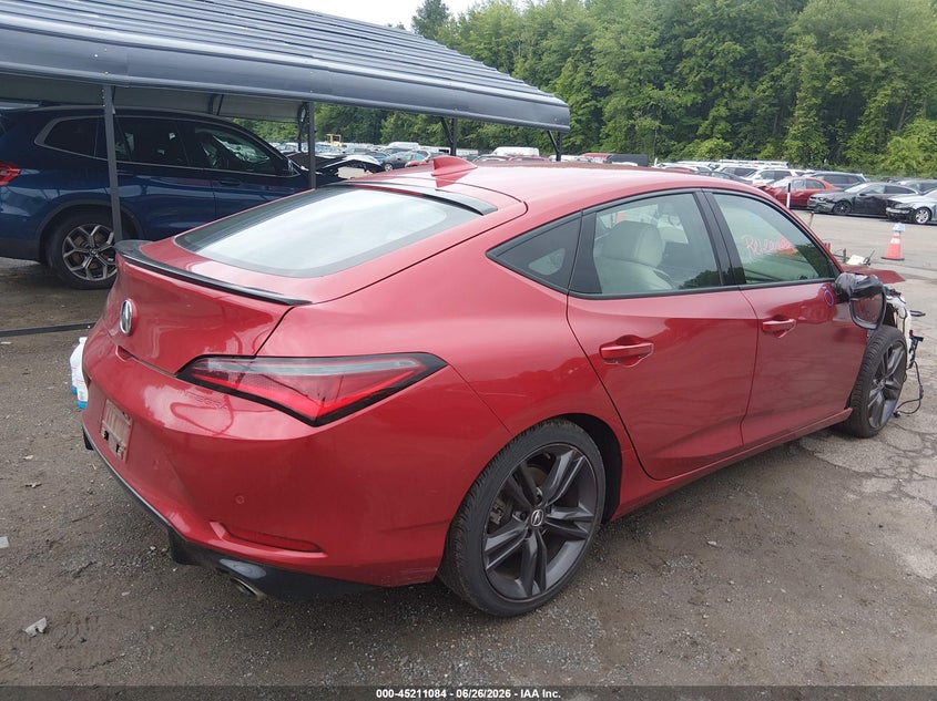 2024 Acura Integra VIN 19UDE4H62RA005664 IAAI salvage auction — REAR END, Salvage Title, sold $9,000 on 2026-09-04 (photo 4)