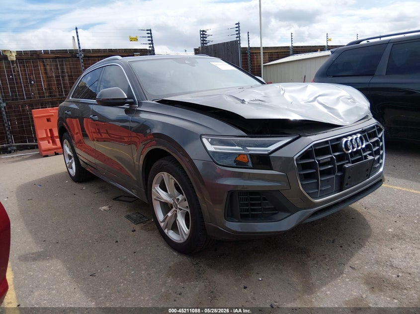 2019 Audi Q8 VIN WA1AVAF17KD022529 IAAI salvage auction — FRONT END, Salvage Title, sold $14,100 on 2026-07-17 (photo 1)