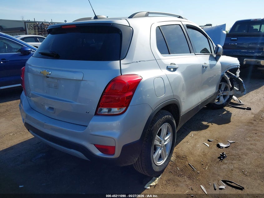 2020 Chevrolet Trax VIN KL7CJLSB7LB332176 IAAI salvage auction — FRONT END, Salvage Title, sold $450 on 2026-07-16 (photo 4)