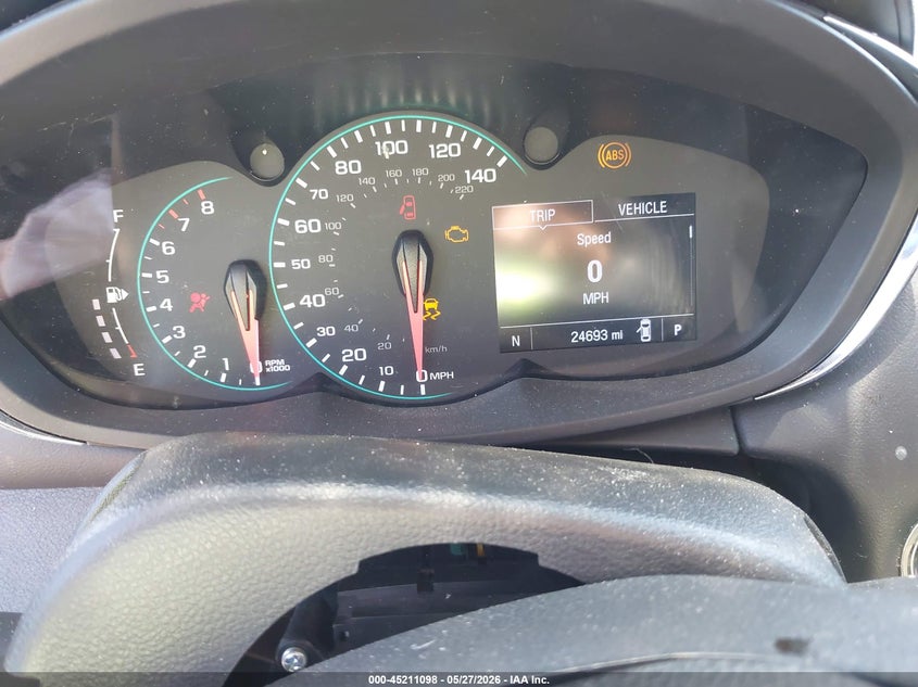2020 Chevrolet Trax VIN KL7CJLSB7LB332176 IAAI salvage auction — FRONT END, Salvage Title, sold $450 on 2026-07-16 (photo 7)