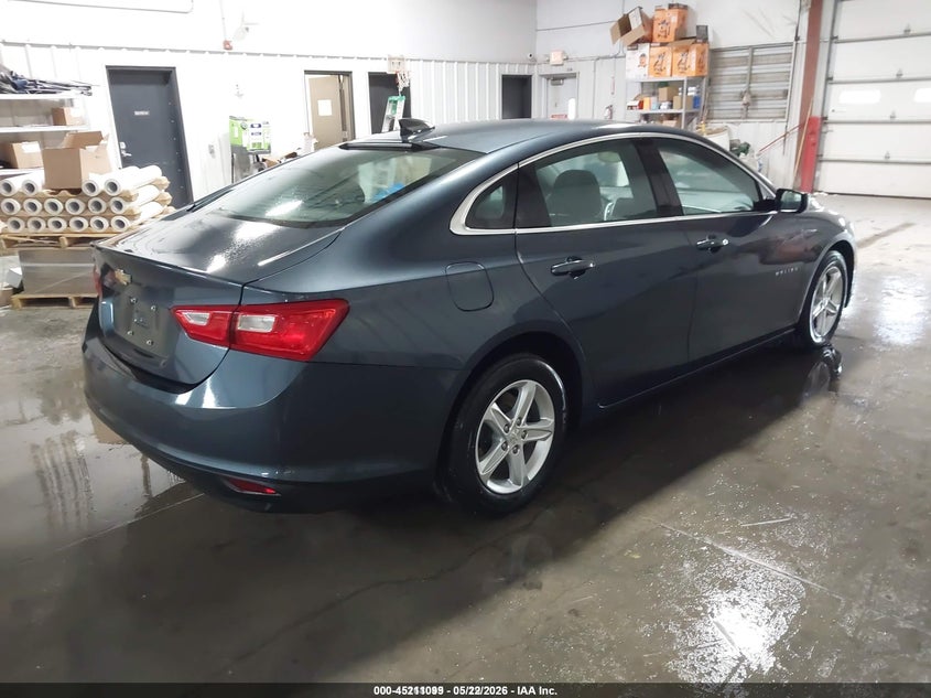 2020 Chevrolet Malibu VIN 1G1ZC5ST2LF152729 IAAI salvage auction — LEFT REAR, SF97 (Kansas), sold $14,700 on 2026-07-09 (photo 4)