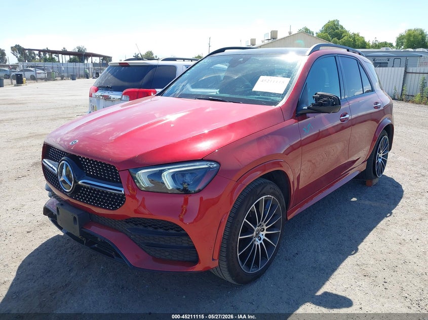 2023 Mercedes-benz Gle VIN 4JGFB4JB2PA872398 IAAI salvage auction — SIDE, Salvage Title, sold $18,200 on 2026-07-09 (photo 2)