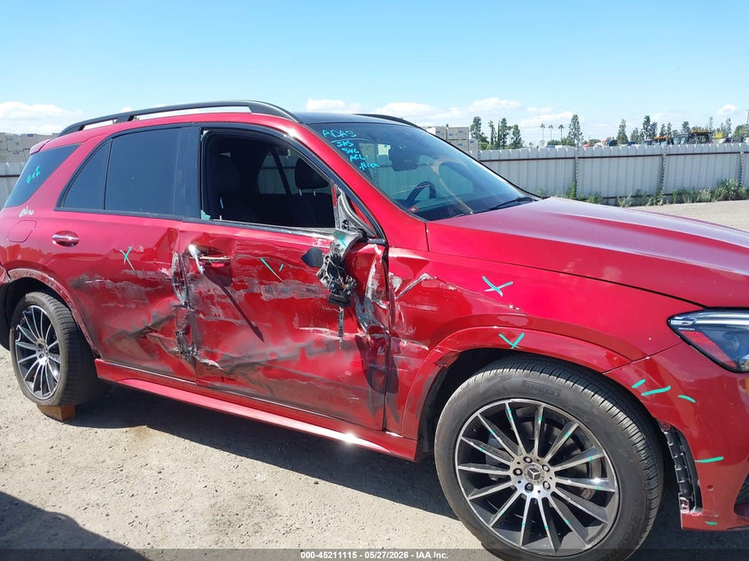2023 Mercedes-benz Gle VIN 4JGFB4JB2PA872398 IAAI salvage auction — SIDE, Salvage Title, sold $18,200 on 2026-07-09 (photo 6)