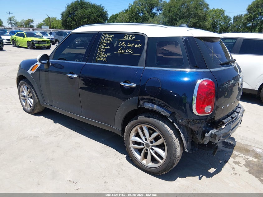2014 Mini Countryman VIN WMWZB3C50EWR38334 IAAI salvage auction — RIGHT SIDE, Original (Texas), sold $925 on 2026-07-28 (photo 3)