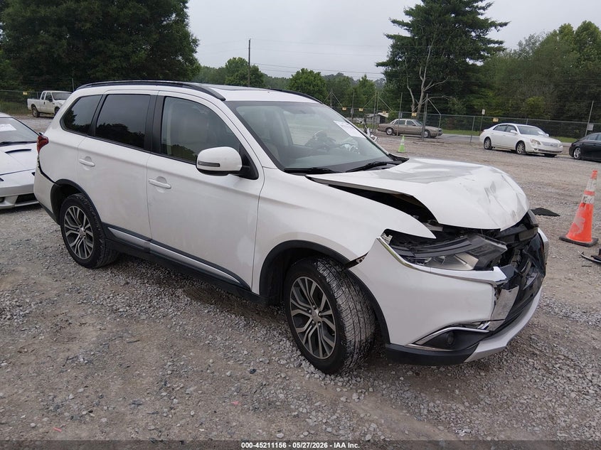 2016 Mitsubishi Outlander VIN JA4AD3A39GZ026499 IAAI salvage auction — REAR END, Salvage Title, sold $850 on 2026-07-20 (photo 1)