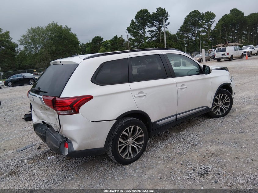 2016 Mitsubishi Outlander VIN JA4AD3A39GZ026499 IAAI salvage auction — REAR END, Salvage Title, sold $850 on 2026-07-20 (photo 4)