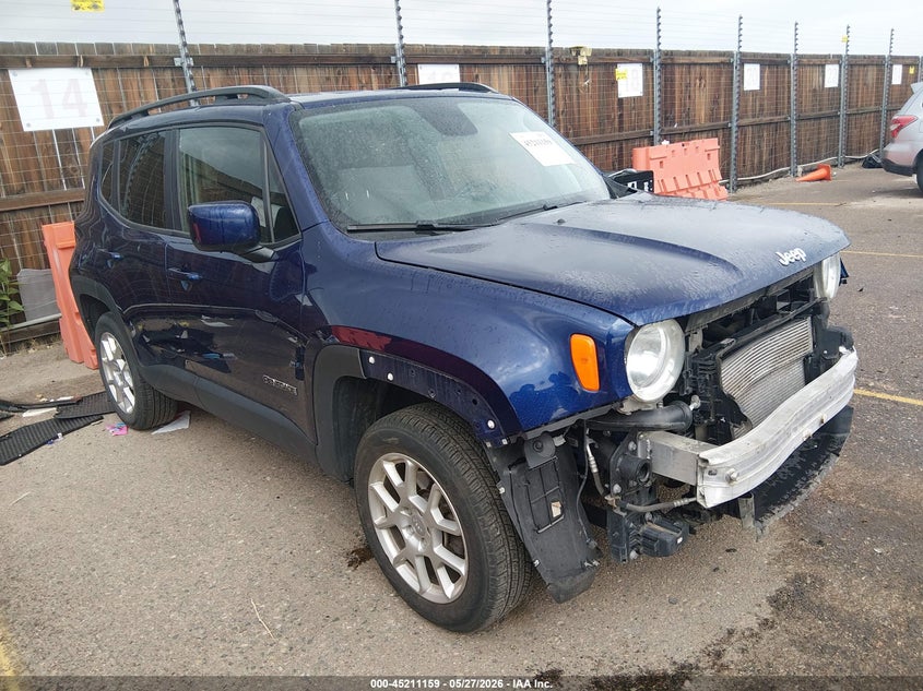 2019 Jeep Renegade VIN ZACNJBBB6KPJ97148 IAAI salvage auction — LEFT SIDE, Salvage (Wyoming), sold $1,750 on 2026-07-07 (photo 1)