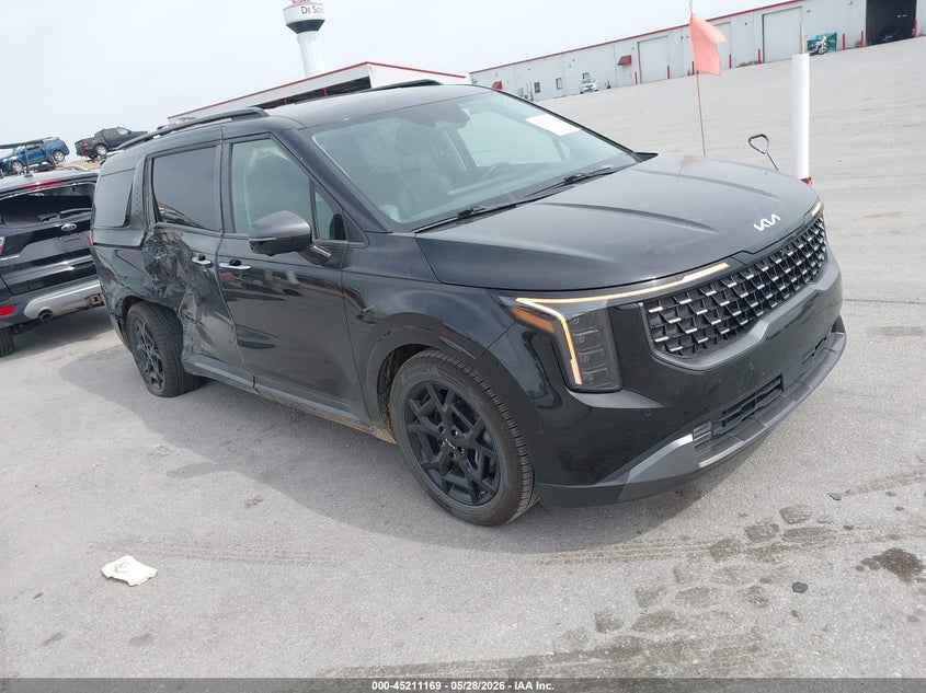 2025 Kia Carnival VIN KNDNE5K37S6450854 — IAAI salvage auction photo