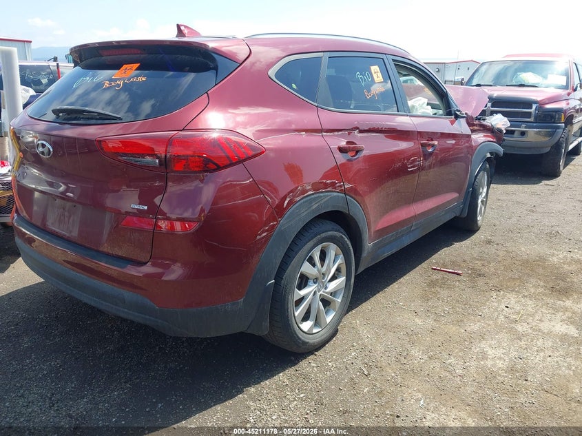 2019 Hyundai Tucson VIN KM8J3CA40KU015085 IAAI salvage auction — BIO HAZARD, Salvage Title, sold $1,175 on 2026-07-24 (photo 4)
