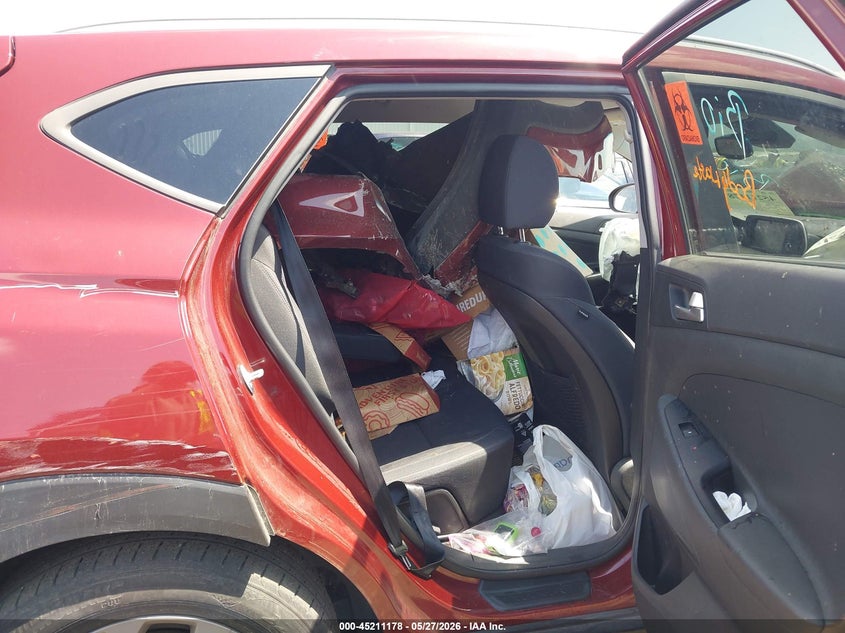 2019 Hyundai Tucson VIN KM8J3CA40KU015085 IAAI salvage auction — BIO HAZARD, Salvage Title, sold $1,175 on 2026-07-24 (photo 8)