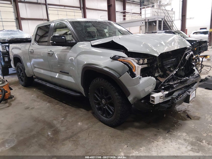2025 Toyota Tundra VIN 5TFWA5EC1SX044476 IAAI salvage auction — FRONT END, Salvage (Idaho), sold $19,150 on 2026-07-30 (photo 1)