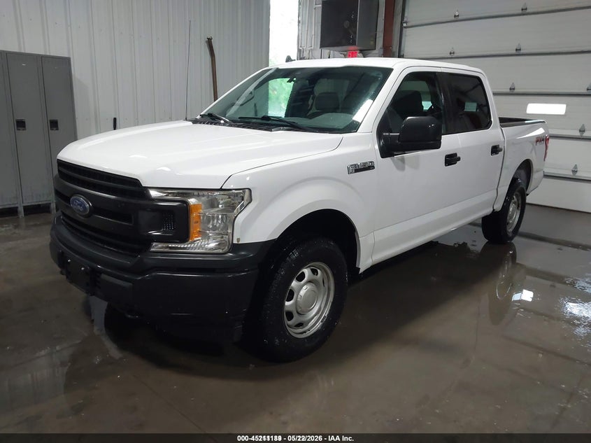 2020 Ford F-150 VIN 1FTEW1E54LKE88909 IAAI salvage auction — FRONT & REAR, SF97 (Kansas), sold $21,300 on 2026-07-09 (photo 2)
