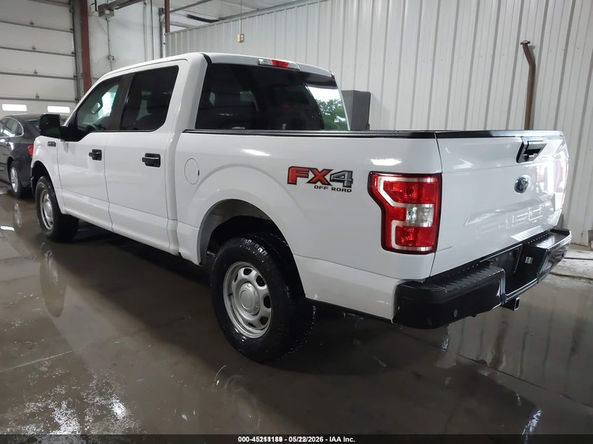 2020 Ford F-150 VIN 1FTEW1E54LKE88909 IAAI salvage auction — FRONT & REAR, SF97 (Kansas), sold $21,300 on 2026-07-09 (photo 3)