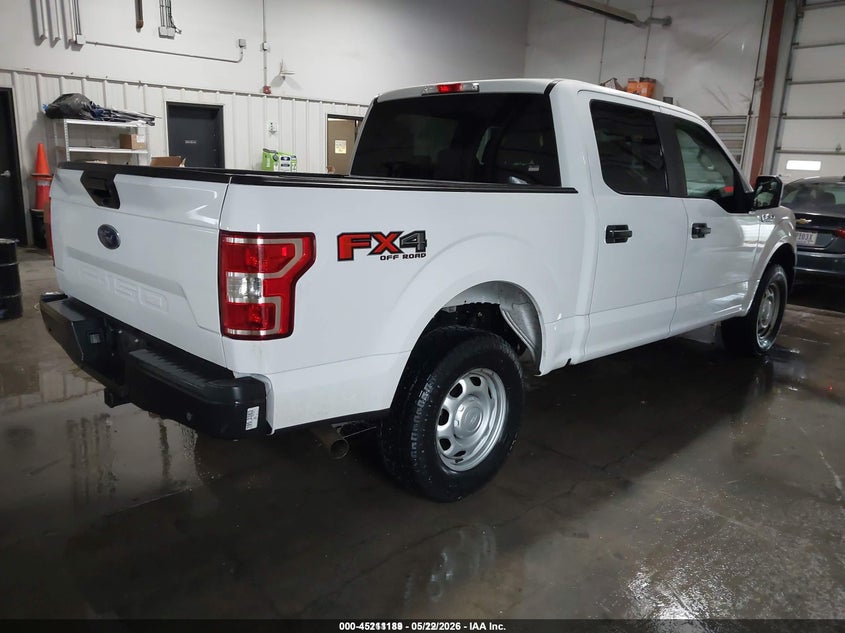 2020 Ford F-150 VIN 1FTEW1E54LKE88909 IAAI salvage auction — FRONT & REAR, SF97 (Kansas), sold $21,300 on 2026-07-09 (photo 4)
