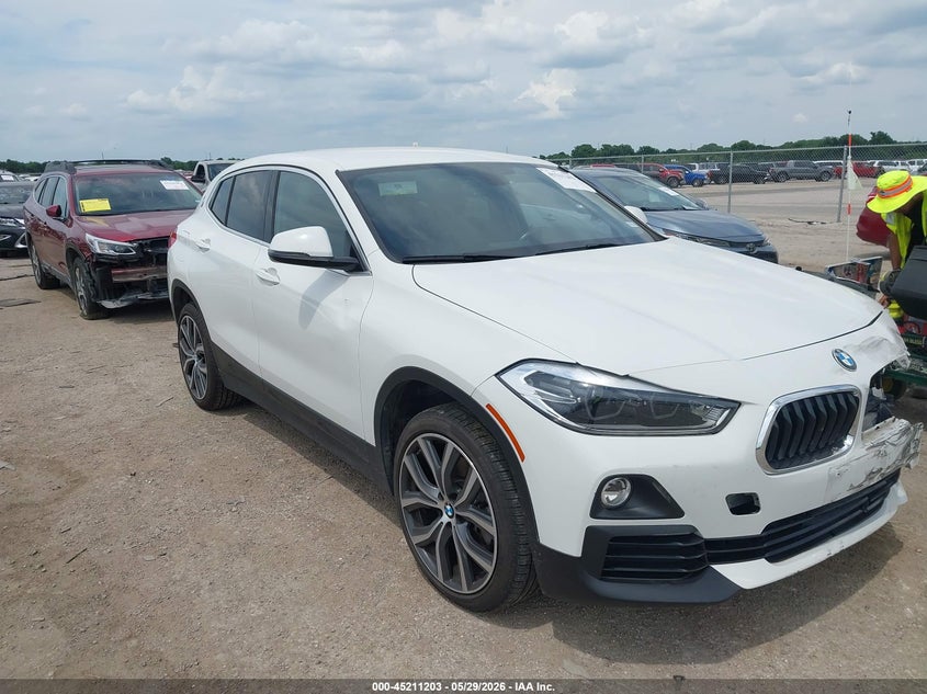 2018 BMW X2 VIN WBXYJ3C32JEJ89653 IAAI salvage auction — FRONT END, Original (Texas), sold $3,650 on 2026-07-28 (photo 1)