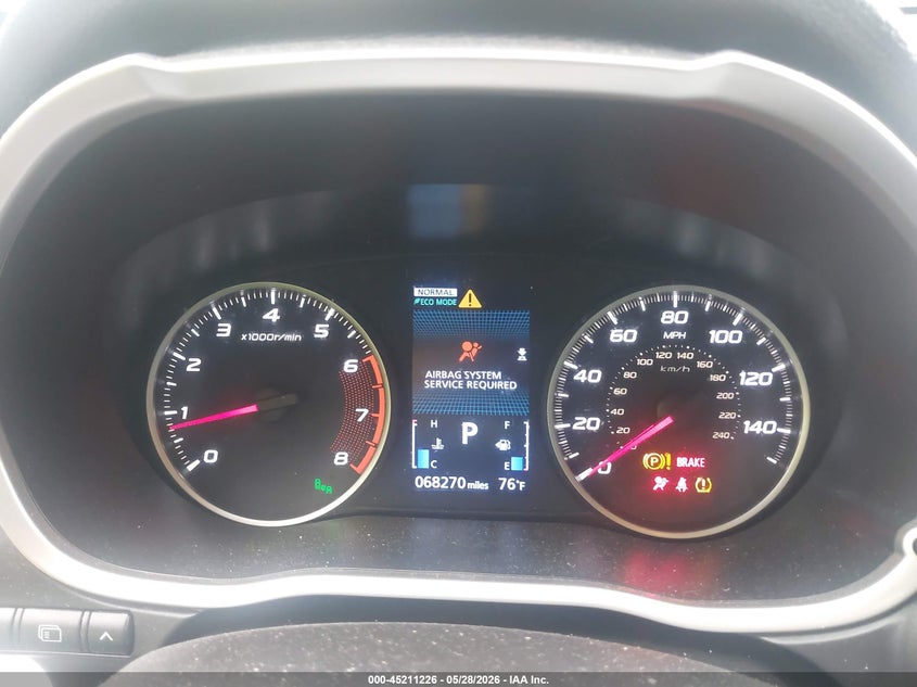 2024 Mitsubishi Eclipse cross VIN JA4ATWAA0RZ068226 IAAI salvage auction — REAR END, Salvage Title, sold $6,200 on 2026-07-28 (photo 7)