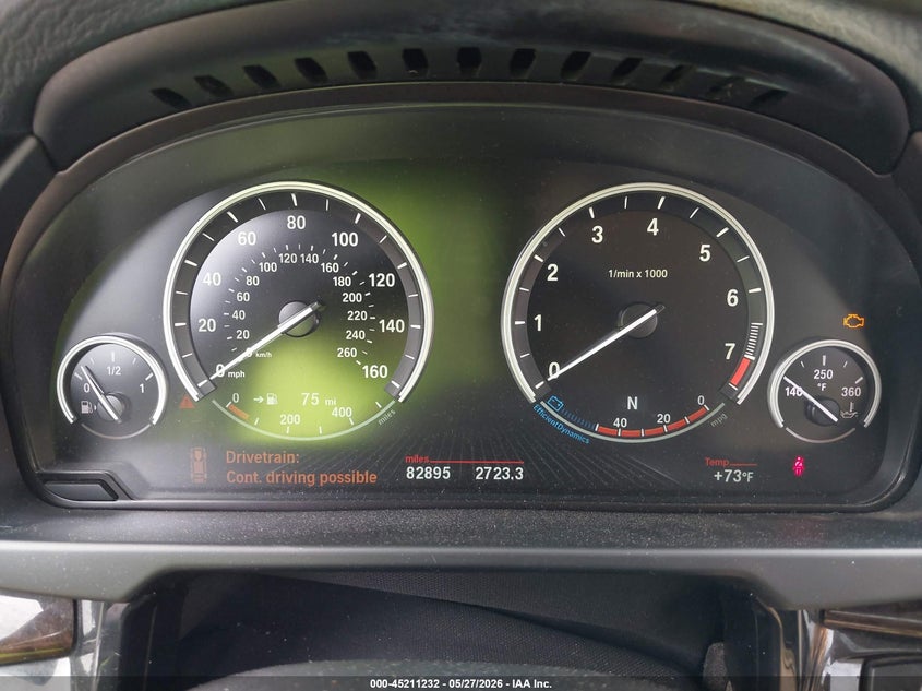 2015 BMW X5 VIN 5UXKR0C56F0P03583 IAAI salvage auction — FRONT END, Salvage Title, sold $3,825 on 2026-07-07 (photo 7)