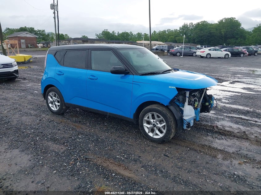 2025 Kia Soul VIN KNDJ23AU2S7263148 IAAI salvage auction — FRONT END, Salvage Title, sold $4,850 on 2026-07-17 (photo 1)
