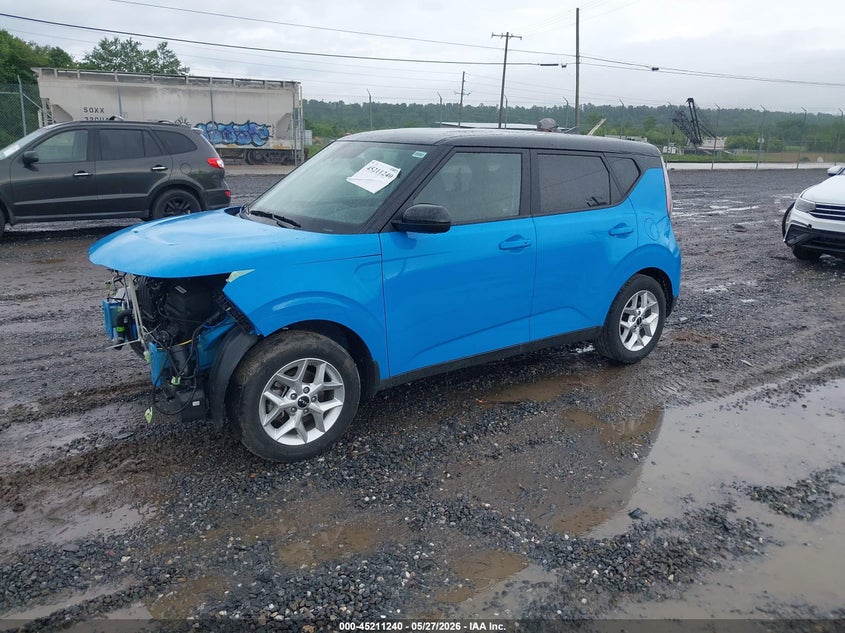 2025 Kia Soul VIN KNDJ23AU2S7263148 IAAI salvage auction — FRONT END, Salvage Title, sold $4,850 on 2026-07-17 (photo 2)