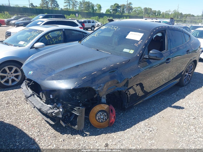 2023 BMW X6 VIN 5UXCY8C06P9P49860 IAAI salvage auction — FRONT & REAR, Salvage Title, sold $29,000 on 2026-07-30 (photo 2)