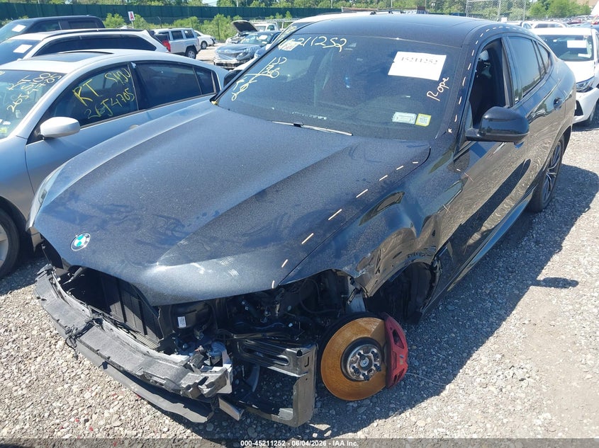 2023 BMW X6 VIN 5UXCY8C06P9P49860 IAAI salvage auction — FRONT & REAR, Salvage Title, sold $29,000 on 2026-07-30 (photo 6)