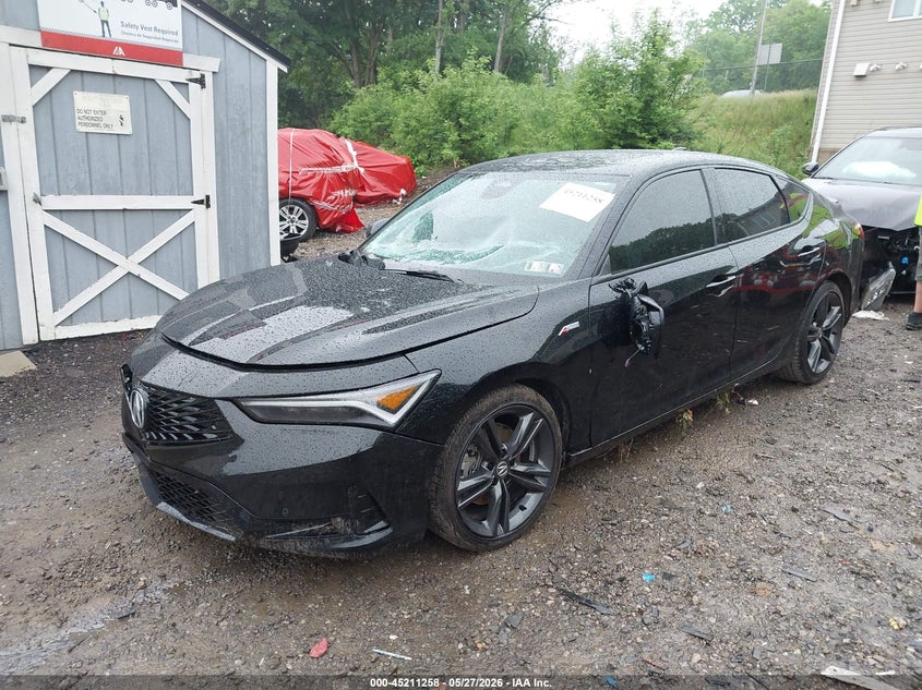 2025 Acura Integra VIN 19UDE4G7XSA005203 IAAI salvage auction — FRONT END, Salvage Title, sold $7,200 on 2026-08-19 (photo 2)