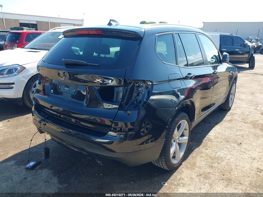 2017 BMW X3 VIN 5UXWX9C32H0W71597 IAAI salvage auction — REAR END, Clear (Oklahoma), sold $4,550 on 2026-07-22 (photo 4)