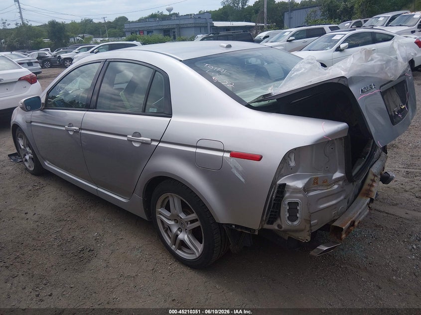 2008 Acura Tl VIN 19UUA66288A003892 IAAI salvage auction — REAR END, Salvage (Rhode Island), sold $150 on 2026-07-18 (photo 3)