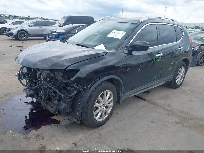 2018 Nissan Rogue VIN KNMAT2MT5JP621349 IAAI salvage auction — FRONT END, Original (Texas), sold $2,550 on 2026-07-23 (photo 2)