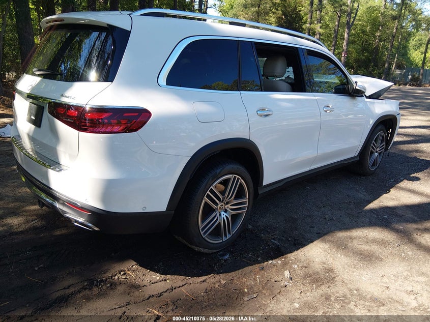 2025 Mercedes-benz Gls-klasse VIN 4JGFF5KE7SB317050 IAAI salvage auction — FRONT END, Salvage Title, sold $33,100 on 2026-07-07 (photo 4)