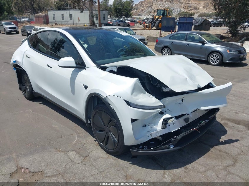 2026 Tesla Model y VIN 7SAYGDED9TF460137 IAAI salvage auction — NORMAL WEAR, Salvage (California), sold $10,000 on 2026-07-07 (photo 1)