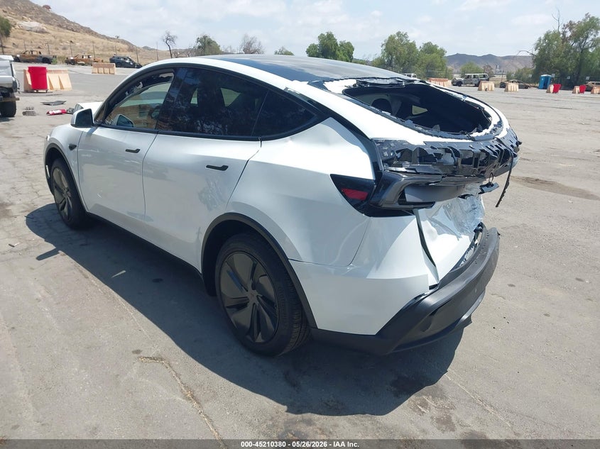 2026 Tesla Model y VIN 7SAYGDED9TF460137 IAAI salvage auction — NORMAL WEAR, Salvage (California), sold $10,000 on 2026-07-07 (photo 3)
