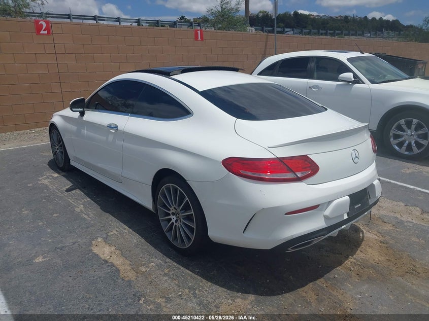 2017 Mercedes-benz C-klasse VIN WDDWJ4JB1HF509124 IAAI salvage auction — RIGHT REAR, Salvage Title, sold $2,600 on 2026-08-13 (photo 3)