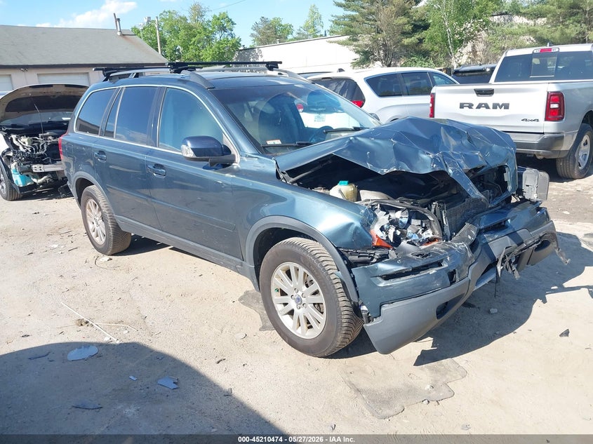 2008 Volvo Xc90 VIN YV4CZ982X81478524 IAAI salvage auction — FRONT END, Clear (Massachusetts), sold $300 on 2026-08-05 (photo 1)