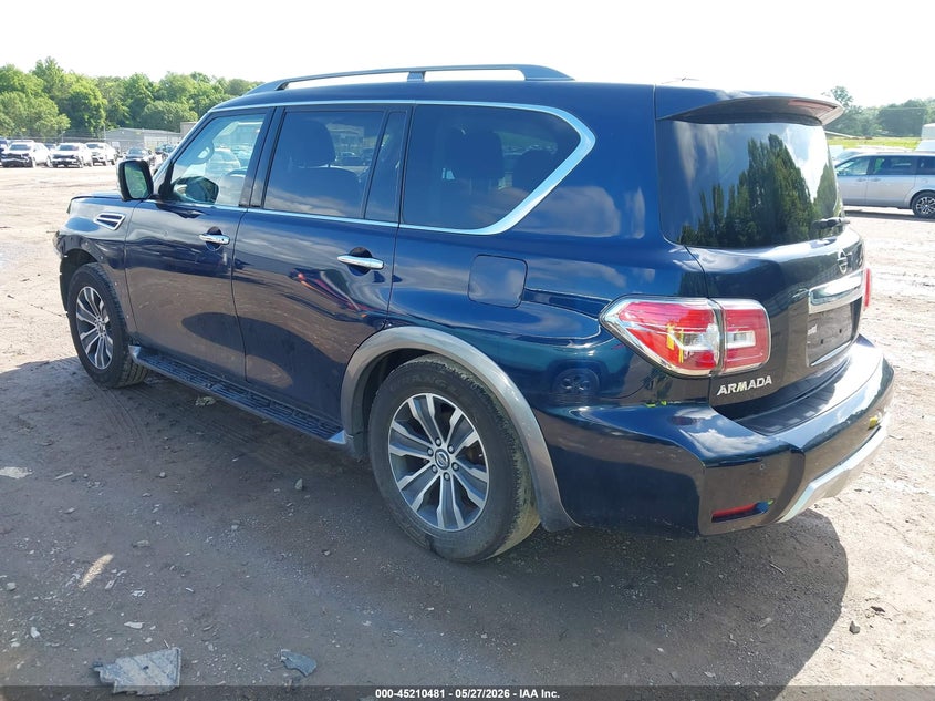 2018 Nissan Armada VIN JN8AY2NC8JX502425 IAAI salvage auction — FRONT END, Salvage Title, sold $6,400 on 2026-07-22 (photo 3)