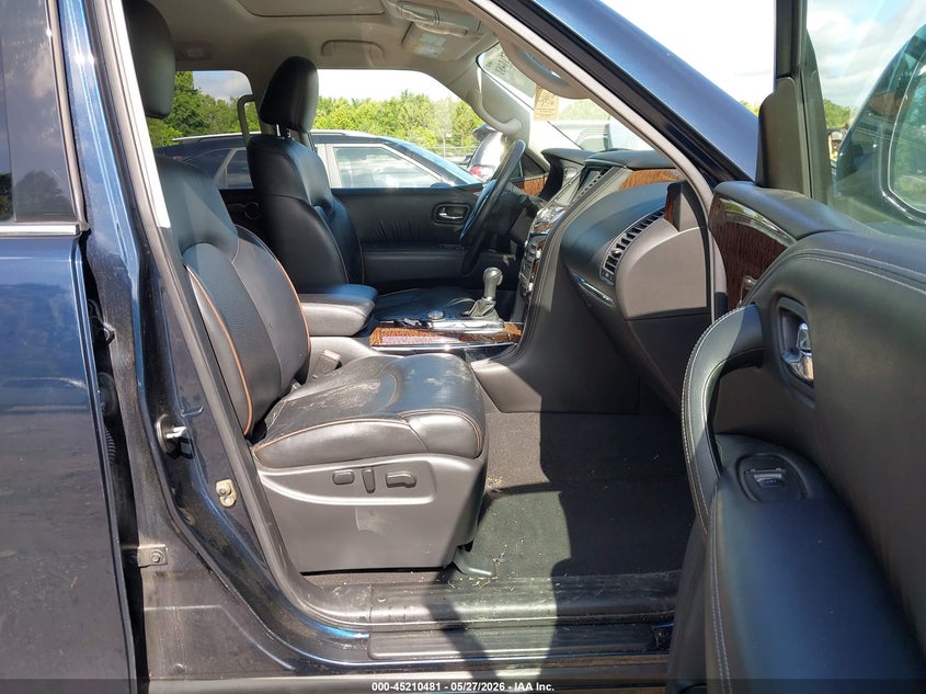 2018 Nissan Armada VIN JN8AY2NC8JX502425 IAAI salvage auction — FRONT END, Salvage Title, sold $6,400 on 2026-07-22 (photo 5)