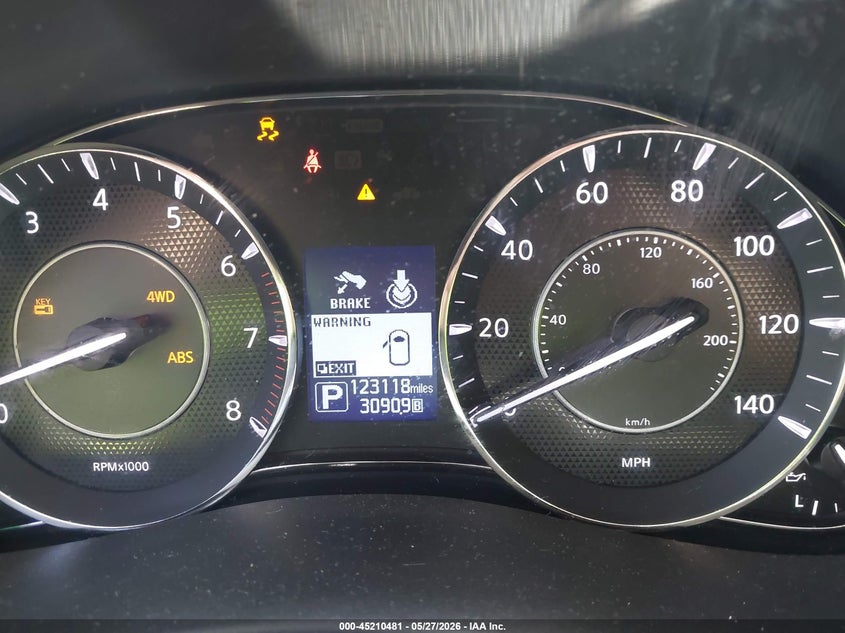 2018 Nissan Armada VIN JN8AY2NC8JX502425 IAAI salvage auction — FRONT END, Salvage Title, sold $6,400 on 2026-07-22 (photo 7)