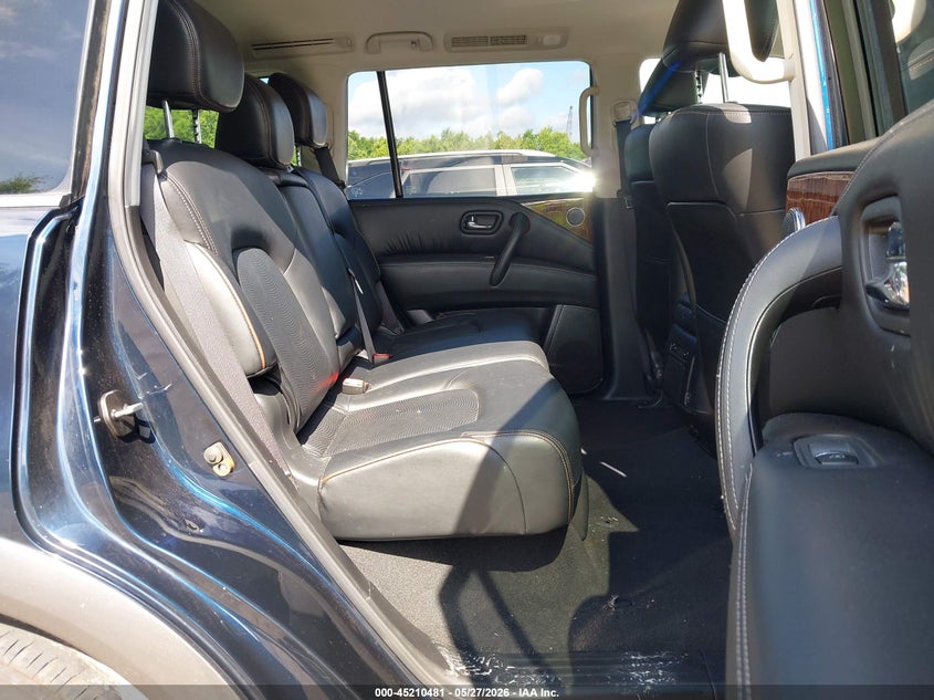 2018 Nissan Armada VIN JN8AY2NC8JX502425 IAAI salvage auction — FRONT END, Salvage Title, sold $6,400 on 2026-07-22 (photo 8)
