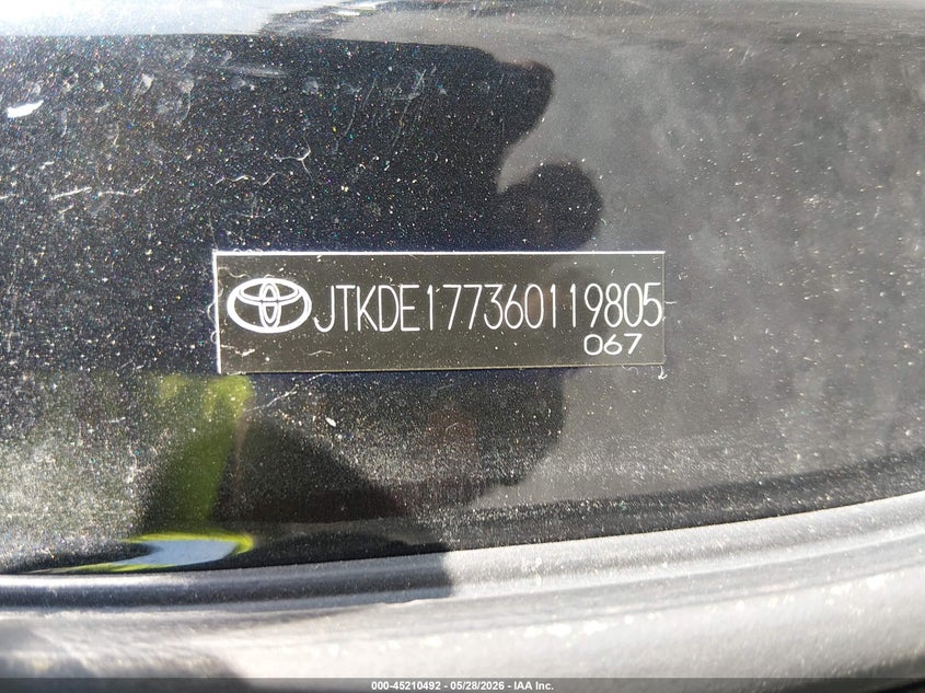 2006 Scion Tc VIN JTKDE177360119805 IAAI salvage auction — SIDE, Salvage (Illinois), sold $200 on 2026-07-07 (photo 9)