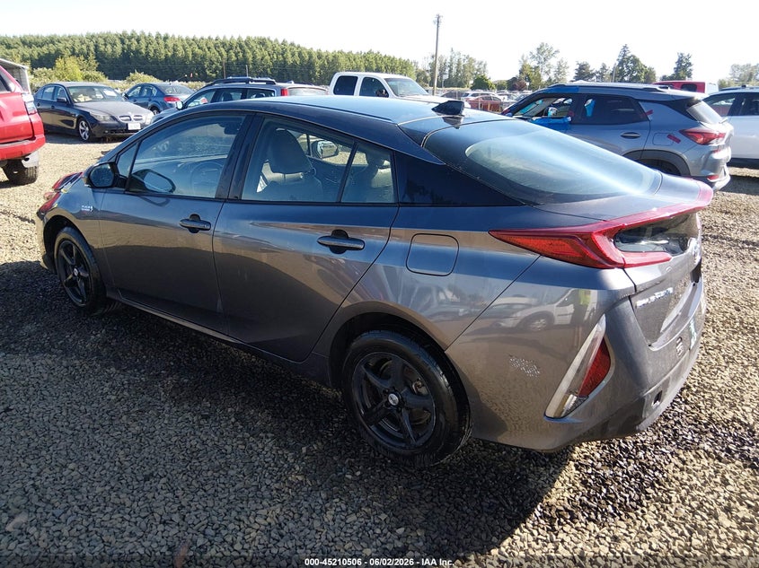 2021 Toyota Prius VIN JTDKAMFP1M3166436 IAAI salvage auction — RIGHT FRONT, Salvage (Oregon), sold $7,300 on 2026-07-27 (photo 3)