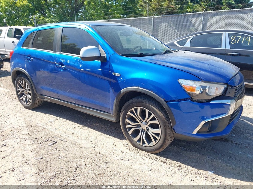 2017 Mitsubishi Outlander VIN JA4AR3AU2HZ042684 IAAI salvage auction — HAIL, Salvage Title, sold $1,225 on 2026-07-22 (photo 1)