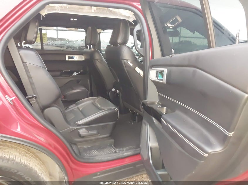 2021 Ford Explorer VIN 1FM5K8GC1MGB59438 IAAI salvage auction — LEFT SIDE, Original (Texas), sold $13,400 on 2026-07-28 (photo 8)