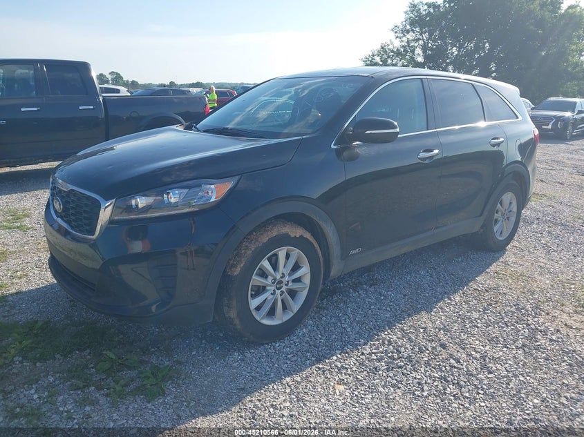2020 Kia Sorento VIN 5XYPGDA54LG615208 IAAI salvage auction — HAIL, Salvage (Missouri), sold $1,600 on 2026-07-27 (photo 2)